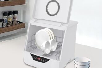 Elektrisch Tischgeschirrspüler Mini-Geschirrspüler Tragbarer Tischgeschirrspüler