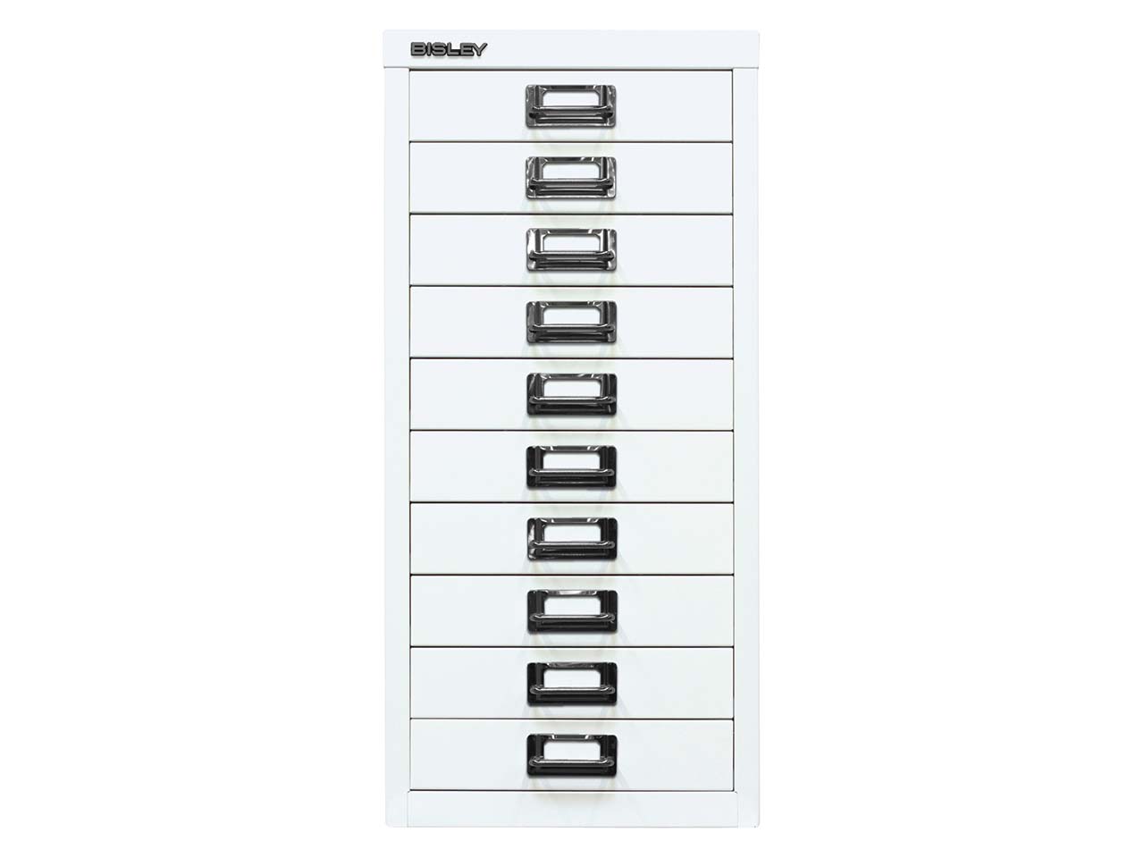 Schubladenschrank 10 Schübe, DIN A4 weiß
