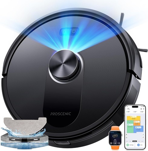 Proscenic Q10 Saugroboter, Wischfunktion, 8000Pa 200min