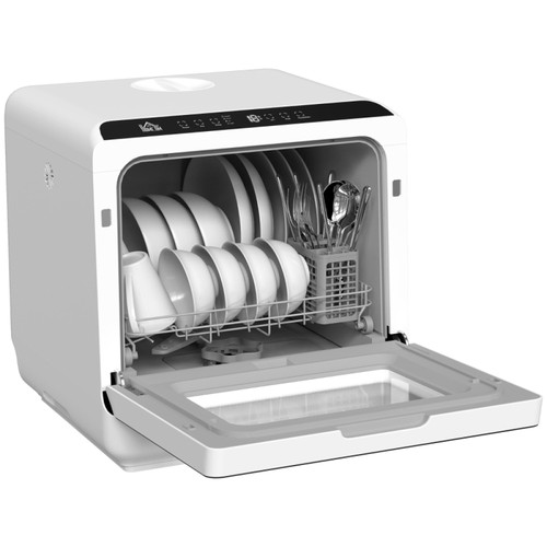 Mini Geschirrspüler 6L Spülmaschine Tischgeschirrspüler Freistehender
