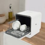 6L Tragbarer Kompaktgeschirrspüler Mini-Geschirrspüler Tischgeschirrspüler 1100W