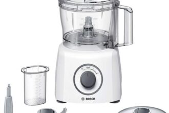 BOSCH MCM3100W Kompaktküchenmaschine Weiß (Rührschüsselkapazi.: 2,3