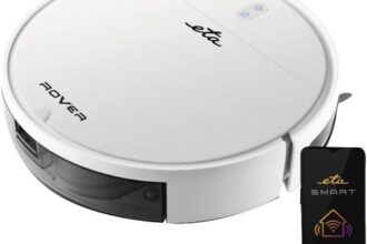 Eta Staubsauger-Roboter Rover Saugroboter Wischfunktion weiß
