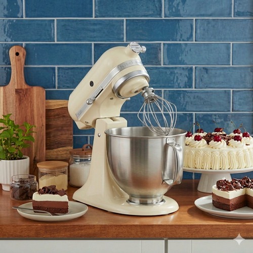 KitchenAid Artisan 5KSM125EAC Küchenmaschine Creme