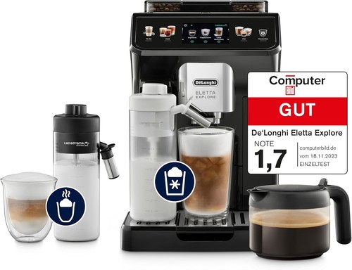 De'Longhi Eletta Explore ECAM452.57.G Kaffeevollautomat Kaffeemaschine
