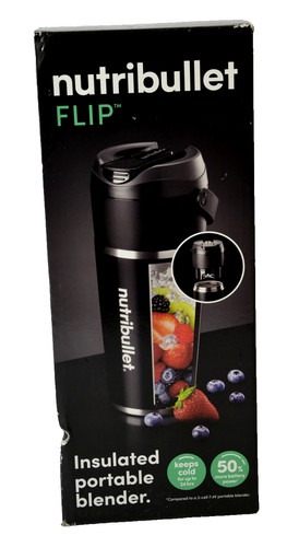 nutribullet NBP016B FLIP Smoothie Maker Schwarz
