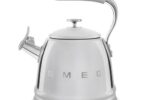 smeg WKF01SS Wasserkocher (2,3 Liter, Edelstahl,