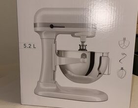 KitchenAid Küchenmaschine 5KSM55SXXEWH 5,2L 375W weiß