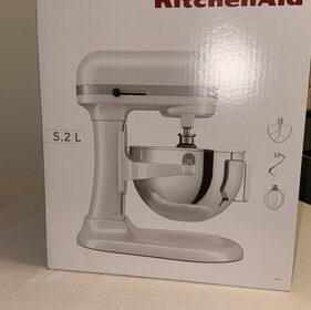 KitchenAid Küchenmaschine 5KSM55SXXEWH 5,2L 375W weiß