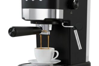 Espressomaschine 15 Bar Milchaufschäumer Siebträgermaschine Kaffeemaschine