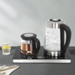 Elektrische Wasserkocher Kaffeestation Teestation 2,5L 1800w