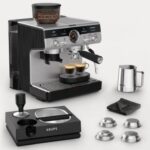 Krups Precision manuelle Siebträgermaschine mit Mahlwerk