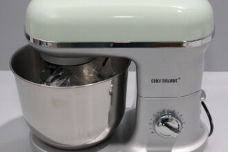 Küchenmaschine SM-868 1500W 5L Standmixer Silber