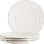 Mäser Dessertteller Set 4-tlg. "Unico" 21 cm, weiß