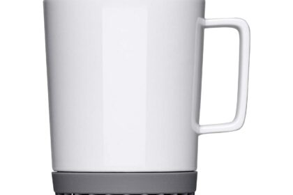 Mahlwerck Porzellanbecher 'Softpad Mug' 0,35 l, grau