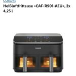 Cosori Doppel-Heißluftfritteuse CAF-R901-AEU schwarz in ungeöffnet