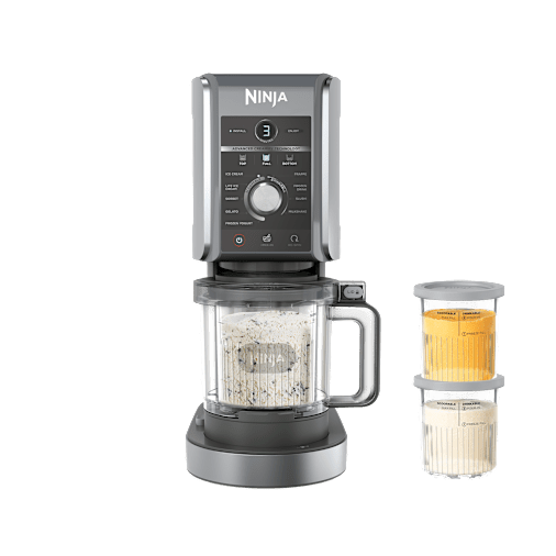 Ninja Creami Deluxe 10-in-1 Eismaschine in Silber | NC502EU | von SharkNinja