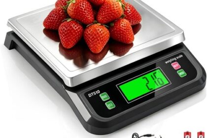 Küchenwaage Digital 40kg LCD-Display mit Tara-Funktion
