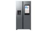 Samsung Family Hub™ RS97F Side by Side mit View Inside und Wassertank, EEK: E, 614 L Edelstahl