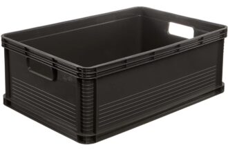 keeeper EURO-BOX 'Robert' stapelbar, 60 x 40 x 22 cm, 45 l, graphite