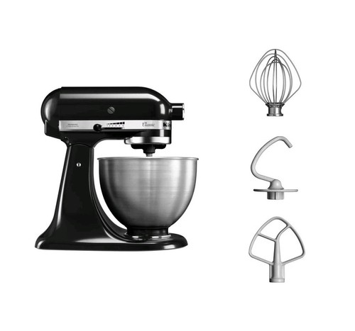 KitchenAid CLASSIC 4,3L Küchenmaschine - Onyx