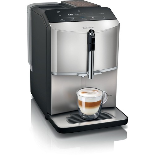 Siemens TF303E07 Kaffeevollautomat EQ.300 silber metallic