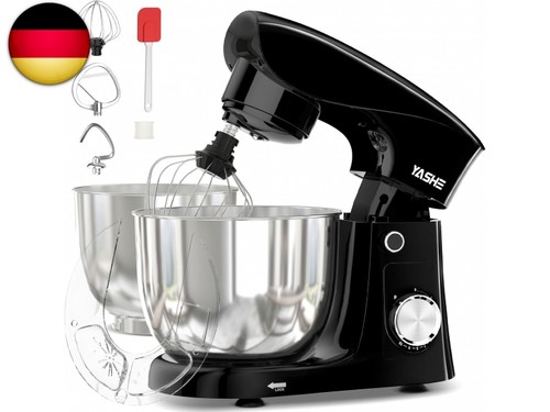 YASHE Küchenmaschine 1500W, 4,5 + 5L