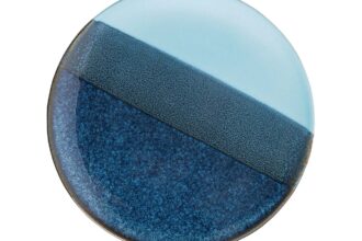 tranquillo Teller "INDUSTRIAL" Ø 20,5 cm, blue