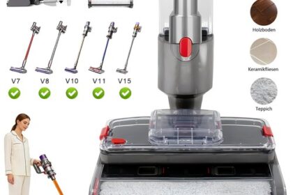 Wischaufsatz Bodenwischer mit Wassertank für Dyson