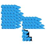 100 Textilfilter für Lidl Parkside 30250135