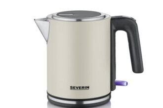 elektrischer Wasserkocher, 1L, mit herausnehmbaren Kalkfilter,