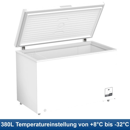 Gefriertruhe 380 Liter Truhe Gefrierschrank 4