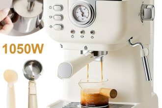 Kompakte Espresso Kaffeemaschine 20 Bar Espressomaschine