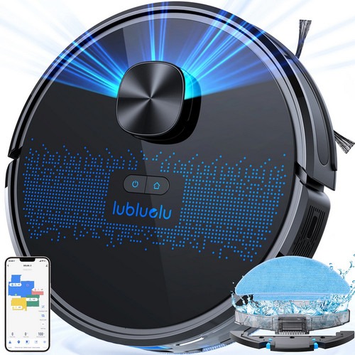 Lubluelu Saugroboter Laser-Navigation LDS SLAM 4000Pa