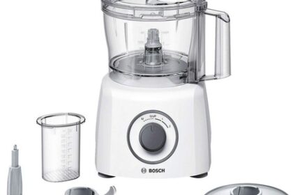 BOSCH MCM3100W Kompaktküchenmaschine Weiß (Rührschüsselkapazi.: 2,3