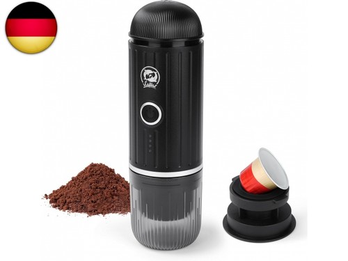 HOTUT Tragbare Elektrische Kaffeemaschine, reise Espressomaschine