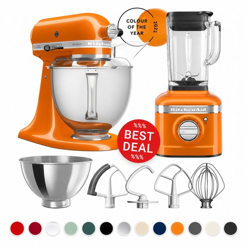 KitchenAid 4,8L Artisan Küchenmaschine 5KSM175PS &