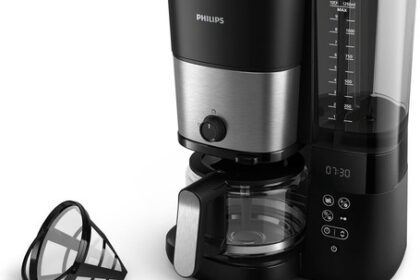 Philips Filterkaffeemaschine HD7900/50 mit Kegelmahlwerk 1,25