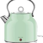 Wasserkocher Edelstahl 1,7L 2000W mit Warmfunktion