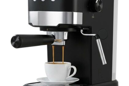 Espressomaschine 15 Bar Milchaufschäumer Siebträgermaschine Kaffeemaschine