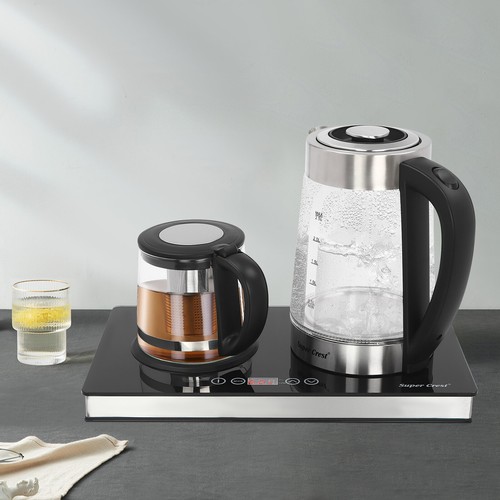 Elektrische Wasserkocher Kaffeestation Teestation 2,5L 1800w