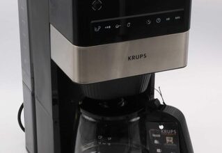 Krups KM8428 Grind Aroma Schwarz, Filterkaffeemaschine,