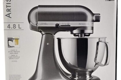 KitchenAid Artisan 4,8L Küchenmaschine Medaillon Silber