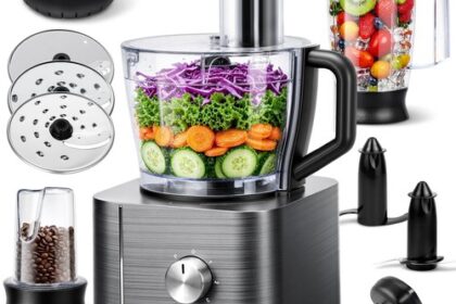 Küchenmaschine 1100W,Küchenmaschine Multifunktions,11 Funktionen Food Chopper...