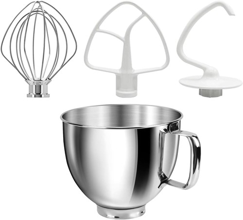 Rührwerkzeug Set 4-teilig für 4,5-5 Quart