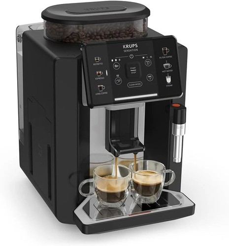KRUPS EA910A SENSATION Kaffeevollautomat mit Milchdüse