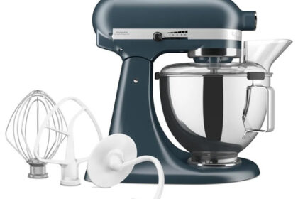 KitchenAid Küchenmaschine 5KSM95PSEBS, Blau Edelstahl 4,3