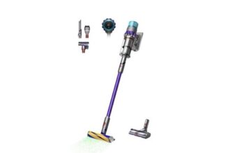 Dyson Gen5detect™ Absolute SV23 Nickel/Violett Akku-Staubsauger