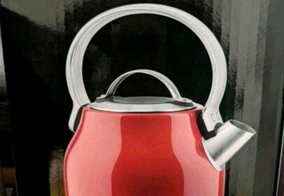KitchenAid Wasserkocher Rot Retro Design Kitchen