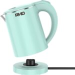 Reise-Wasserkocher 0,5L 600W Edelstahl Grün BPA-frei